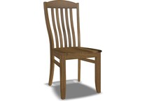 mavin woods inch cocoa   black slikinch inch standard seat height side chair   