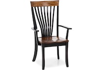 mavn  michaels  onyx inch standard seat height arm chair   