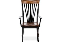 mavn  michaels  onyx inch standard seat height arm chair   