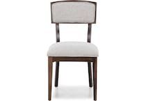 mavn  chitchat hemp inch standard seat height side chair   