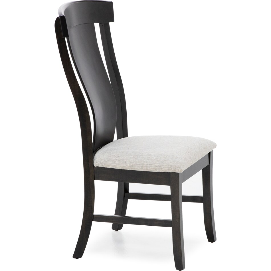 mavn  mocha    luna inch standard seat height side chair   