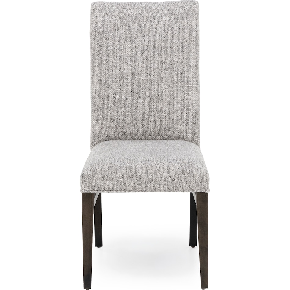 mavn  mocha    feather inch standard seat height side chair   