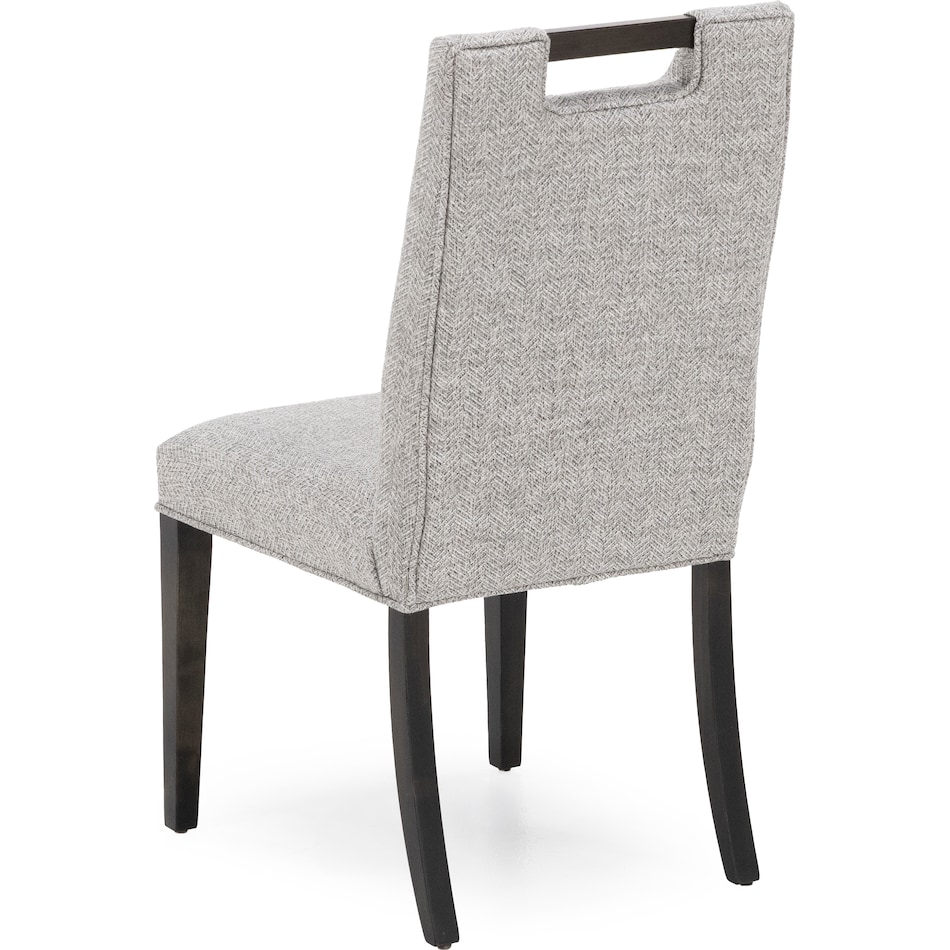 mavn  mocha    feather inch standard seat height side chair   