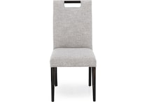 mavn  mocha    feather inch standard seat height side chair   