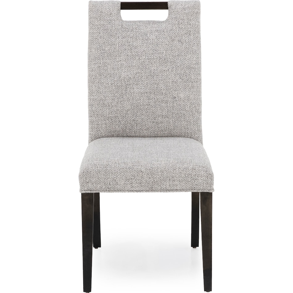 mavn  mocha    feather inch standard seat height side chair   