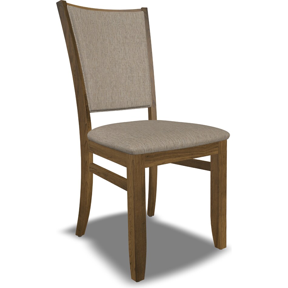 mavn  mocha    luna inch standard seat height side chair   