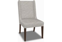 mavn  brindle    feather inch standard seat height side chair   