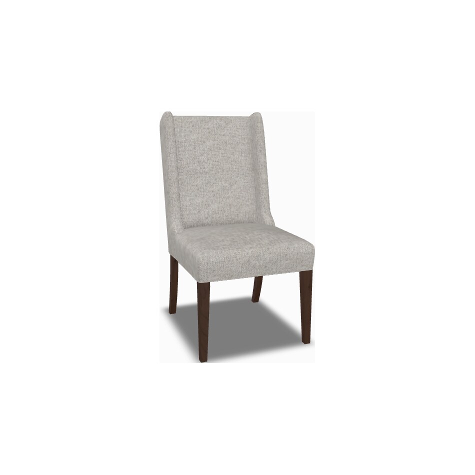 mavn  brindle    feather inch standard seat height side chair   