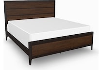 mavn  black silk &  cocoa queen bed package qp  