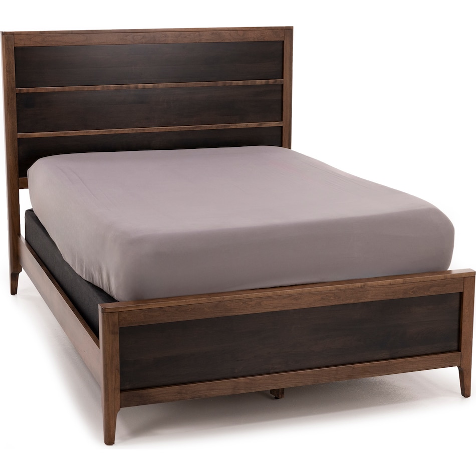 mavn  cocoa &  black silk queen bed package qp  