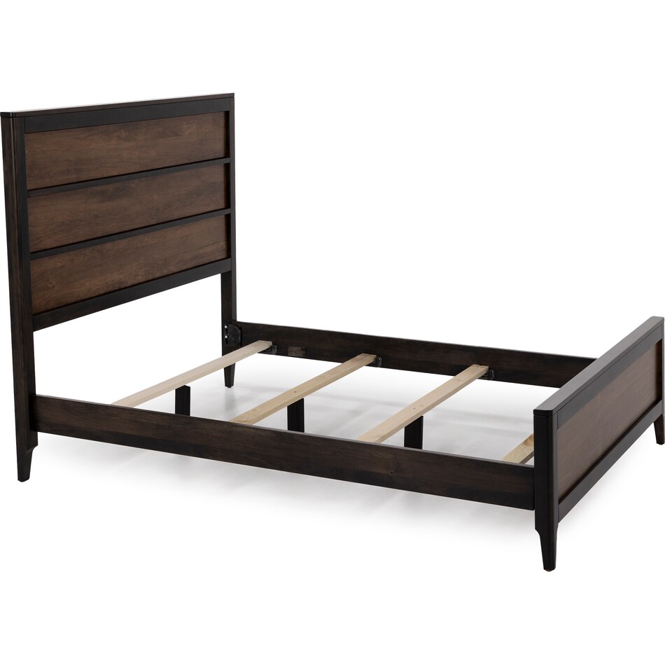 mavn  cocoa &  black silk queen bed package qp  