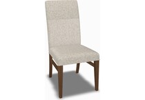 mavn  cocoa    chitchat hemp inch standard seat height side chair   