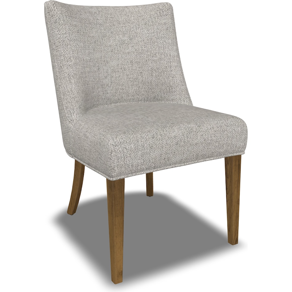 mavn  cocoa    chitchat hemp inch standard seat height side chair   