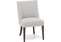 mavn  cocoa    chitchat hemp inch standard seat height side chair   