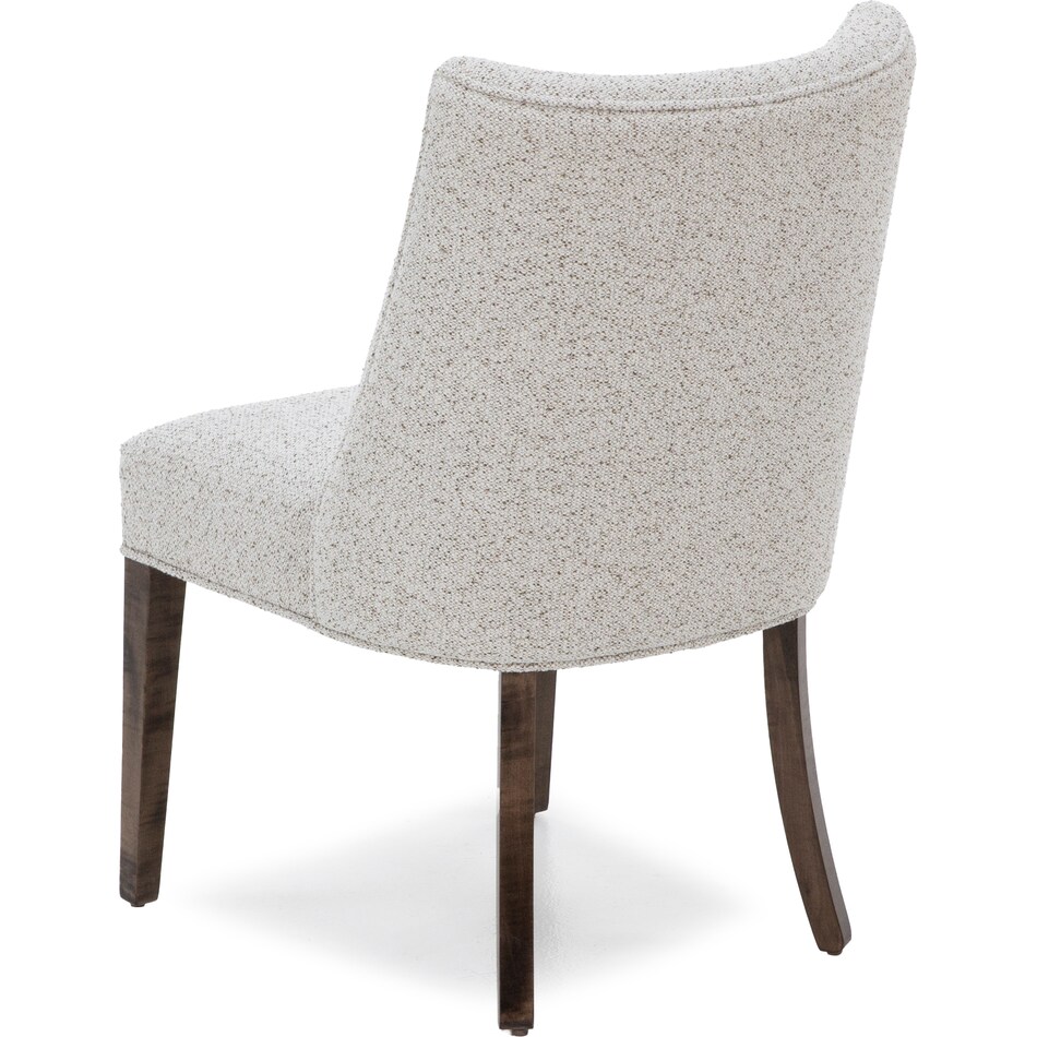 mavn  cocoa    chitchat hemp inch standard seat height side chair   