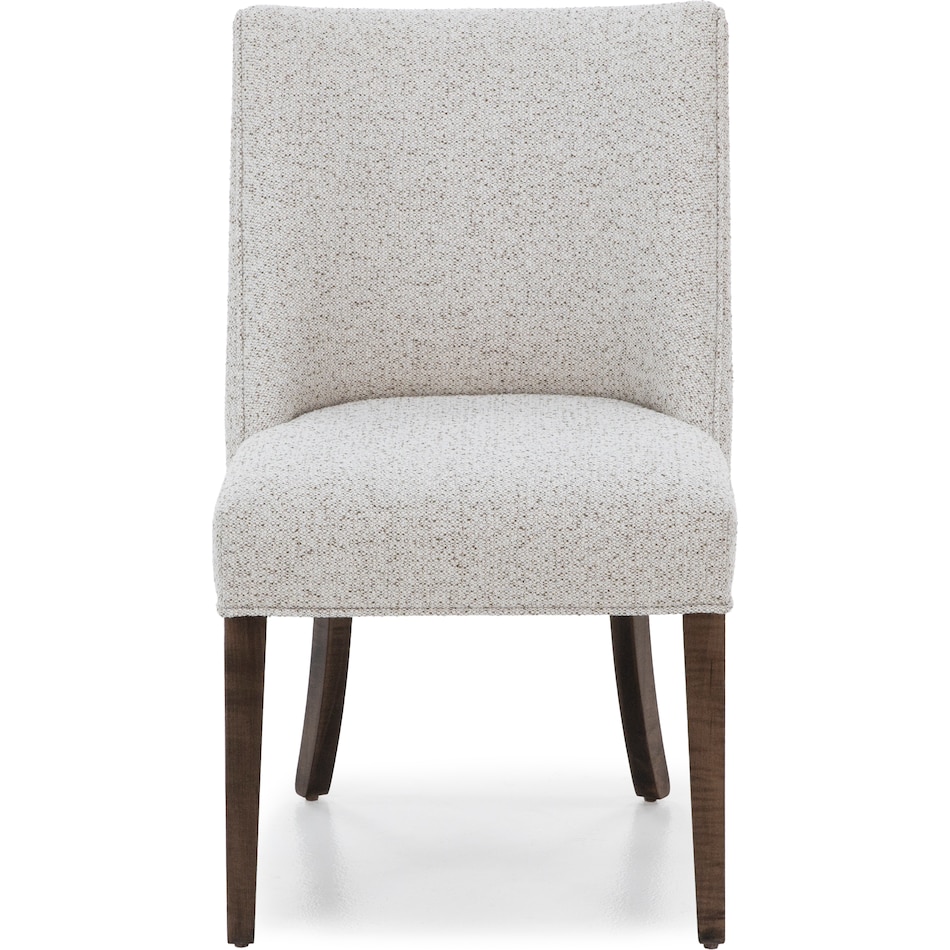 mavn  cocoa    chitchat hemp inch standard seat height side chair   