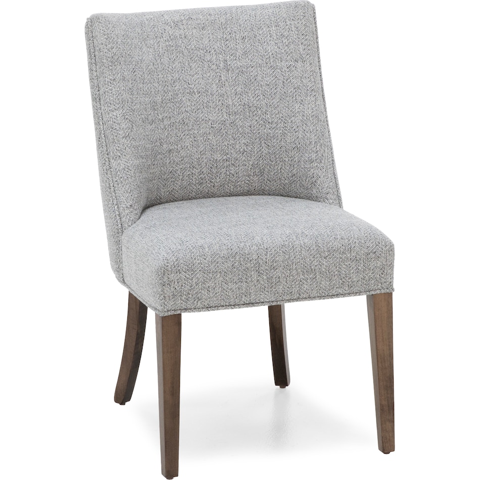 mavn  cocoa    feather inch standard seat height side chair   