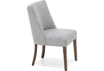 mavn  cocoa    feather inch standard seat height side chair   