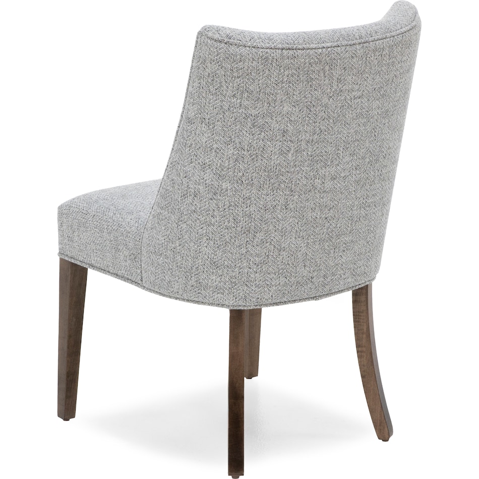 mavn  cocoa    feather inch standard seat height side chair   