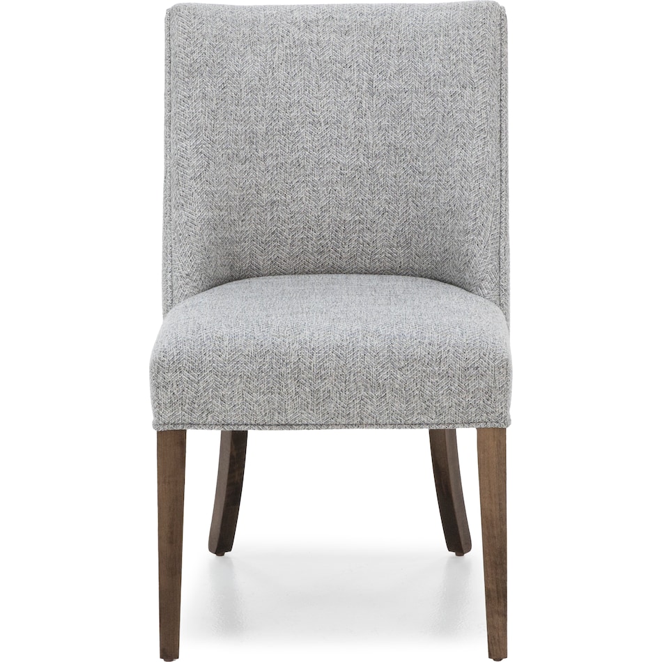 mavn  cocoa    feather inch standard seat height side chair   