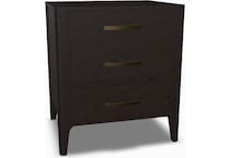 mavn black three drawer   