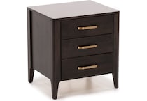 mavn black three drawer   