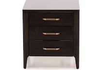 mavn black three drawer   