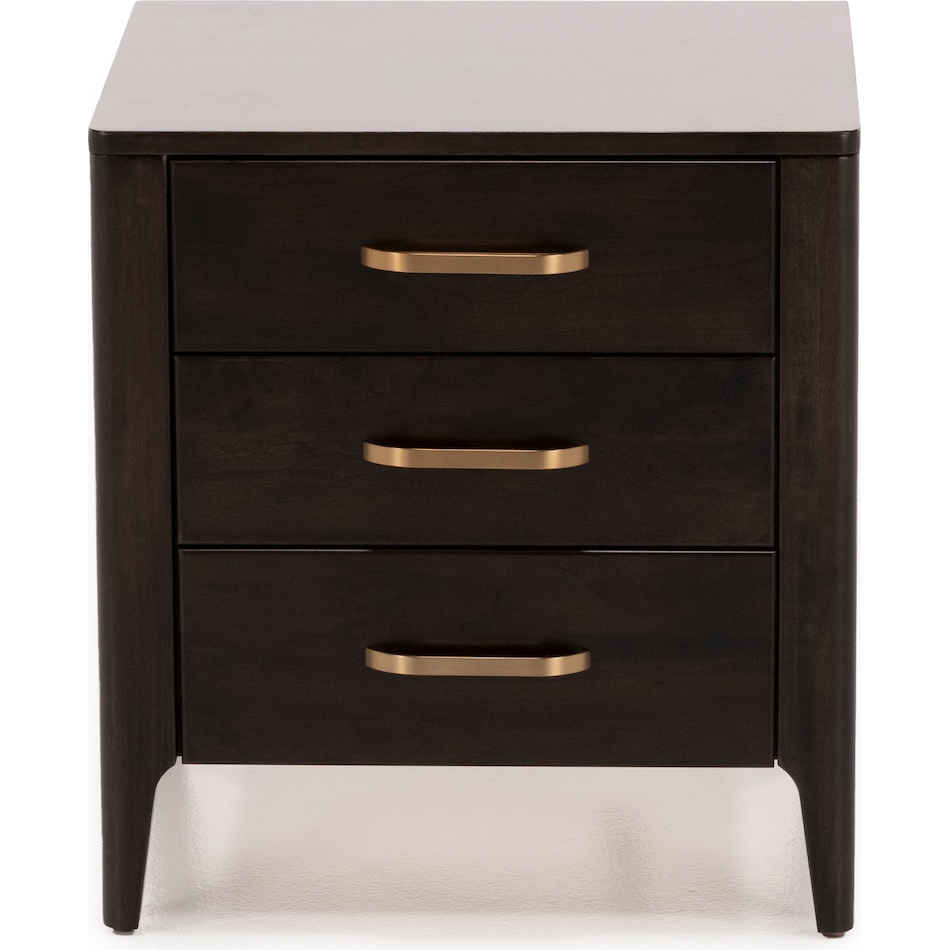 mavn black three drawer   