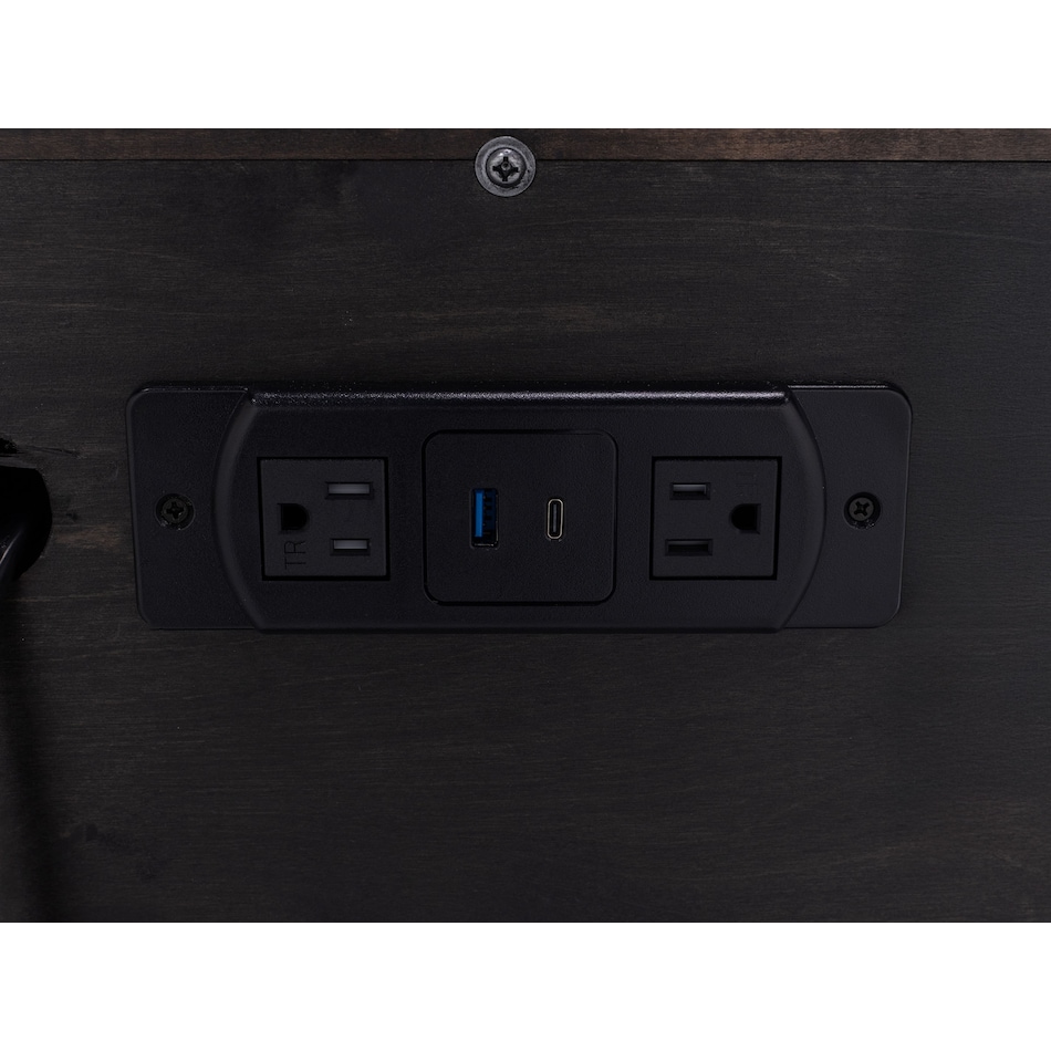 mavn black three drawer   