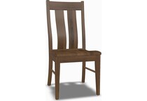 mavn brown inch standard seat height side chair   
