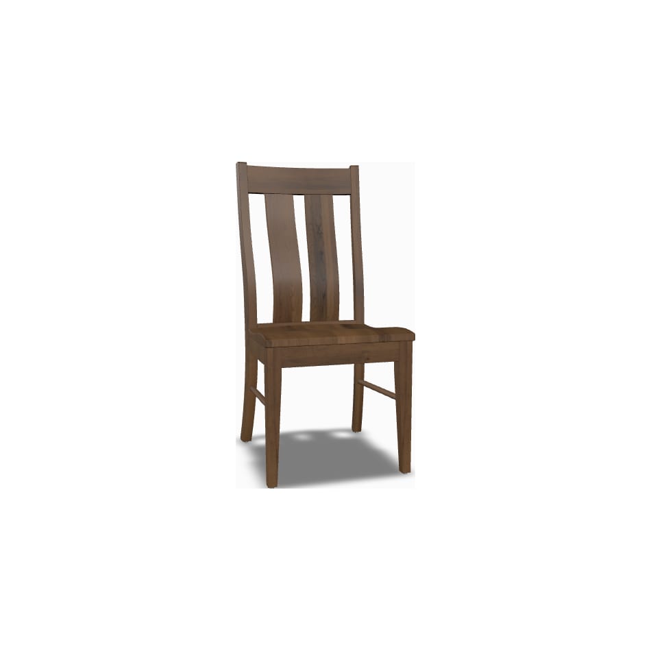 mavn brown inch standard seat height side chair   