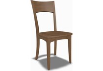 mavn brown inch standard seat height side chair   