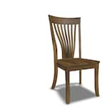 mavn brown inch standard seat height side chair   