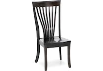 mavn brown inch standard seat height side chair   