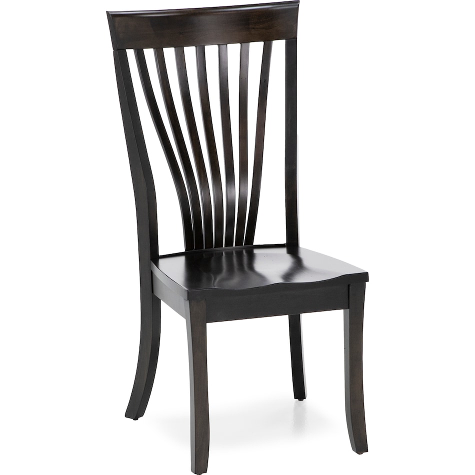 mavn brown inch standard seat height side chair   