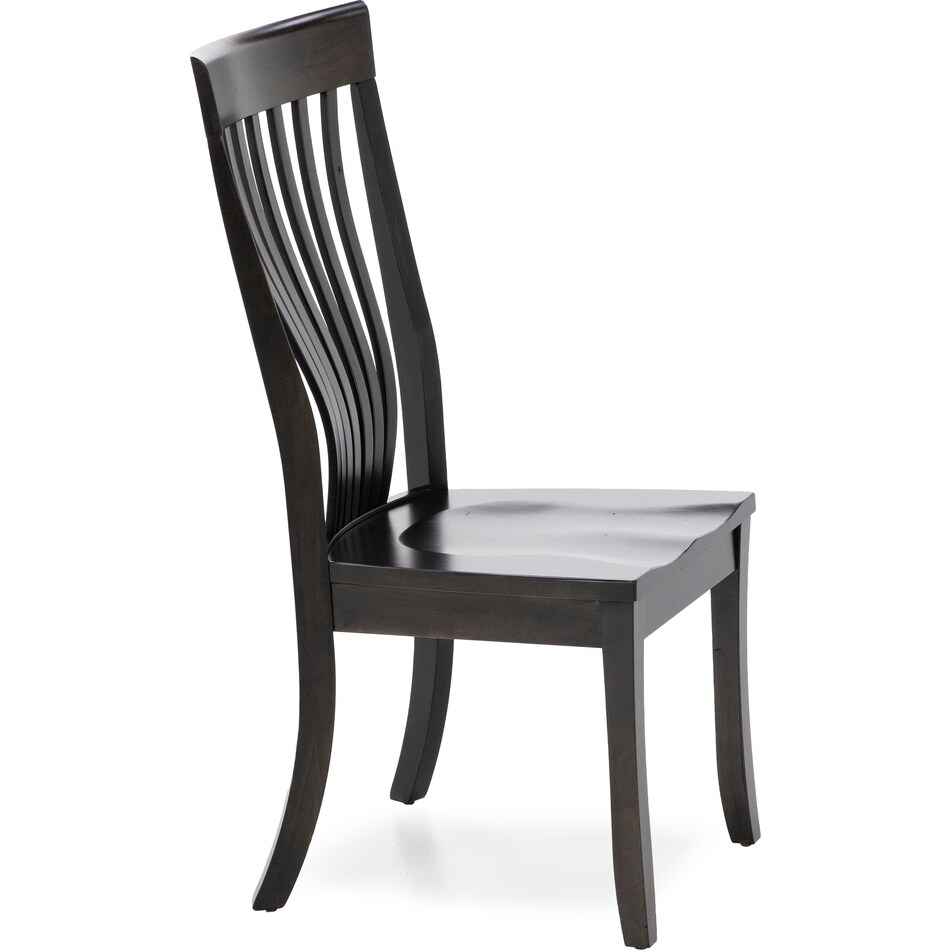 mavn brown inch standard seat height side chair   