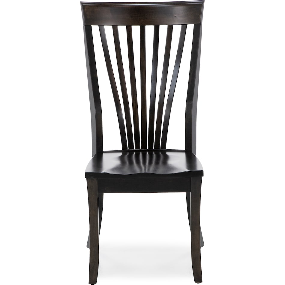 mavn brown inch standard seat height side chair   