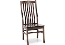 mavn brown inch standard seat height side chair   