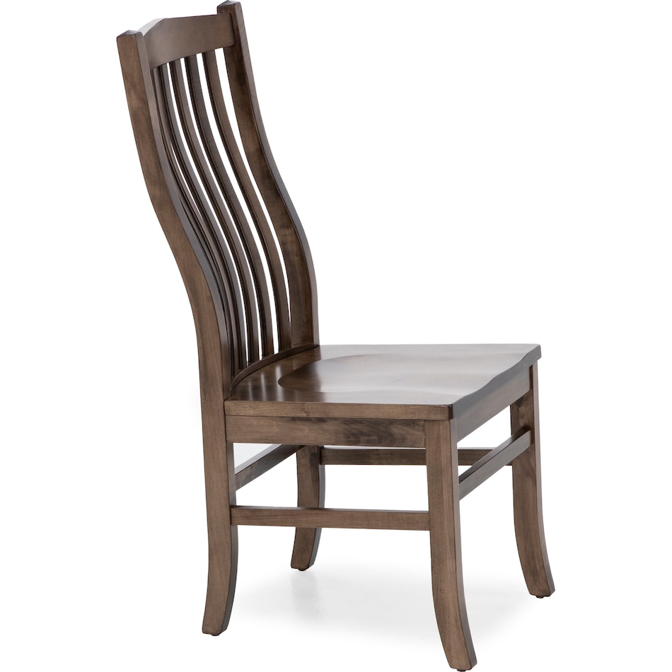 mavn brown inch standard seat height side chair   