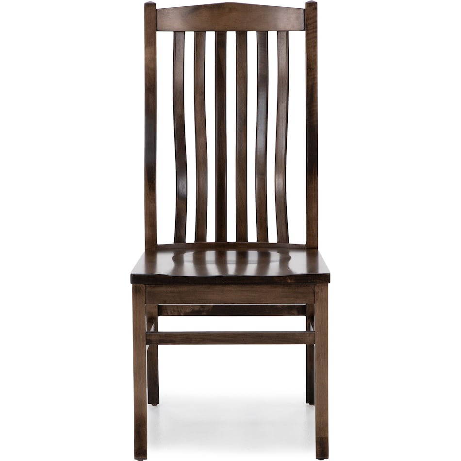 mavn brown inch standard seat height side chair   