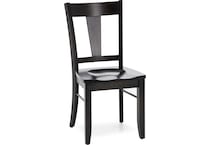 mavn brown inch standard seat height side chair   