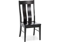 mavn brown inch standard seat height side chair   