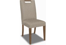 mavn brown inch standard seat height side chair   