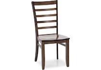 mavn brown inch standard seat height side chair   