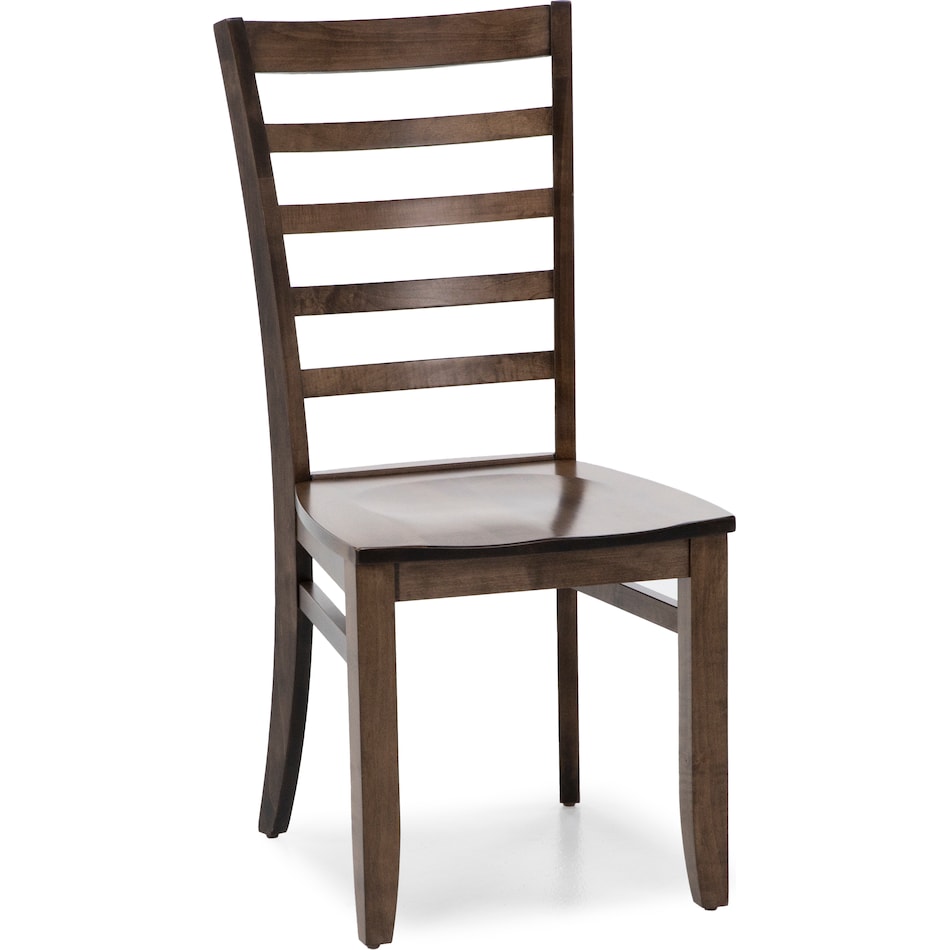 mavn brown inch standard seat height side chair   