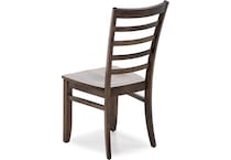 mavn brown inch standard seat height side chair   