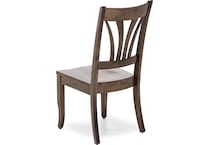 mavn brown inch standard seat height side chair   