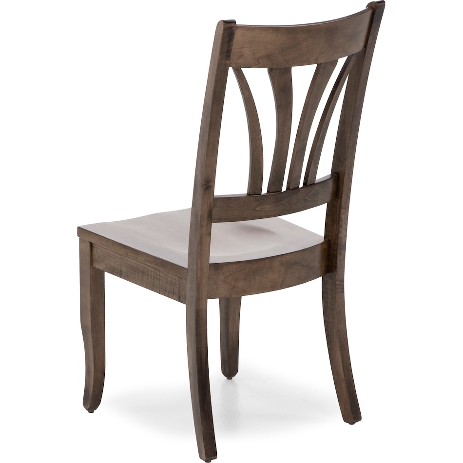 mavn brown inch standard seat height side chair   