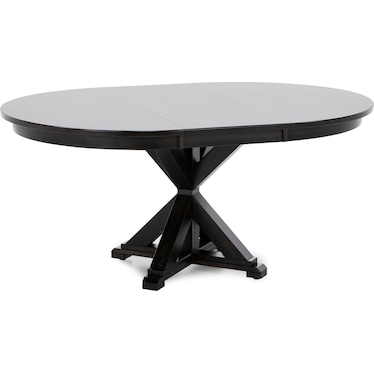 Mavin Barley 48-66" Round to Oval Dining Table