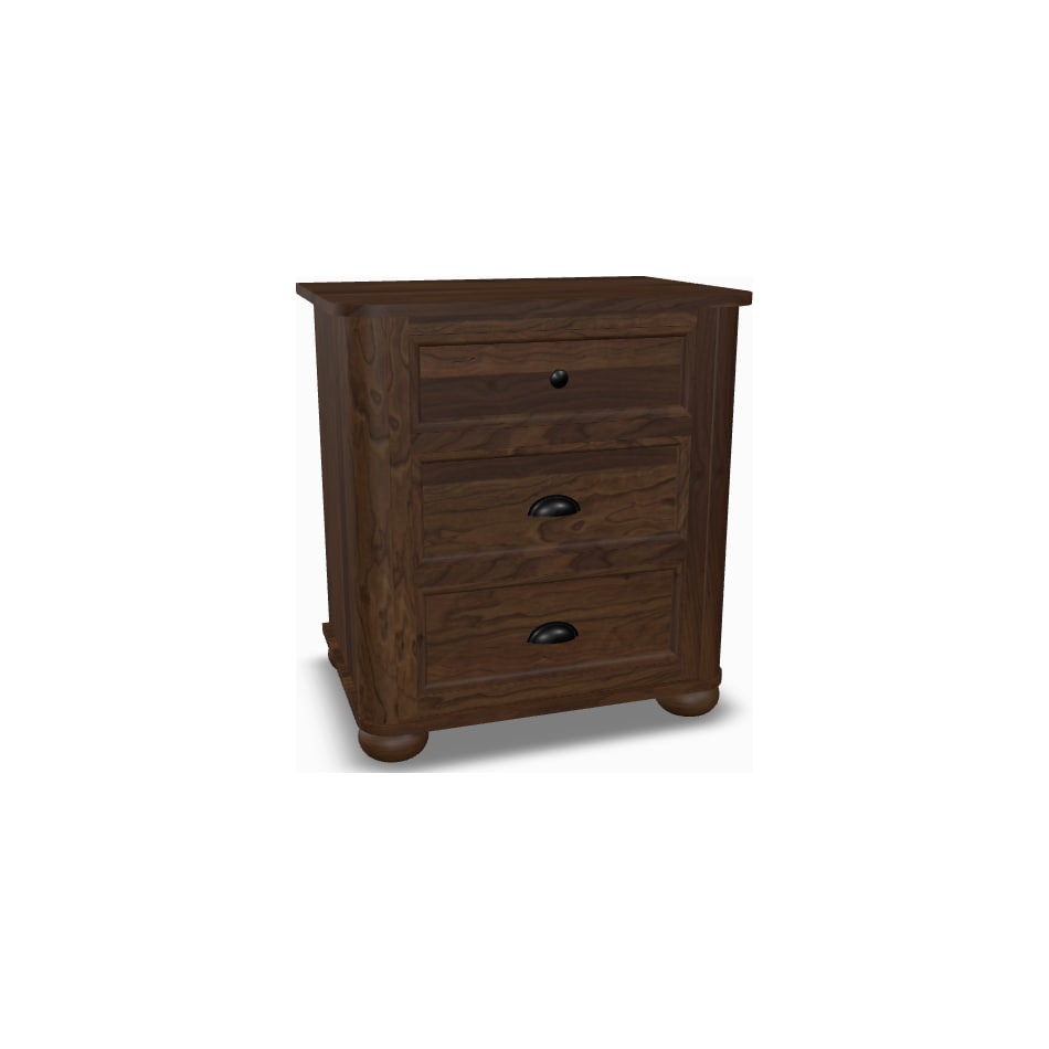 mavn brown single drawer   